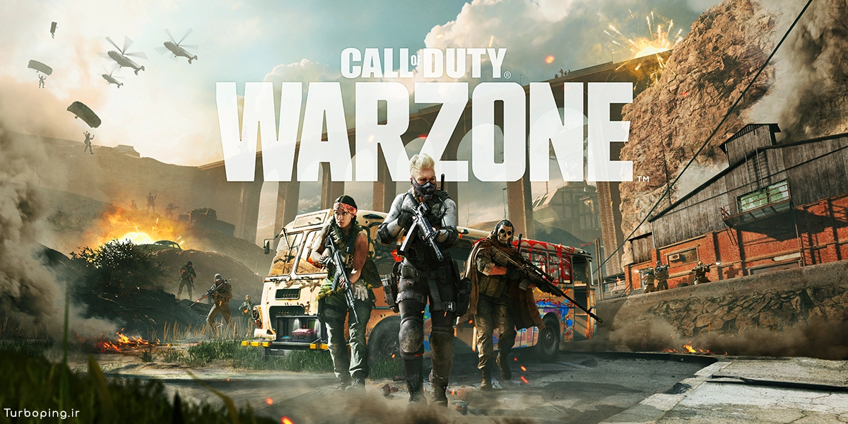 کاهش پینگ و رفع تحریم Warzone