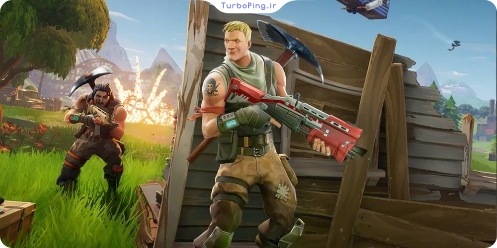 سرویس کاهش پینگ فورتنایت