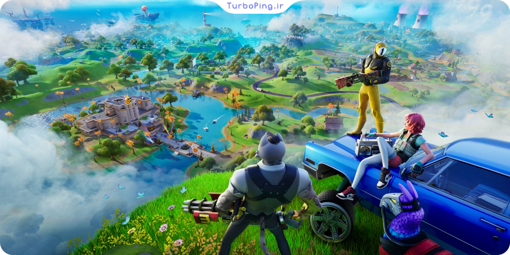 سرویس کاهش پینگ فورتنایت