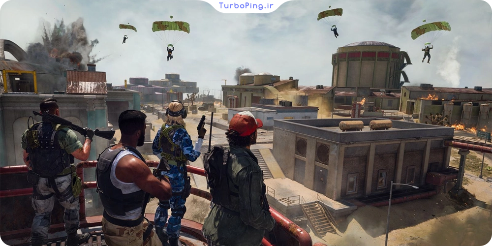 کاهش پینگ و رفع تحریم Warzone