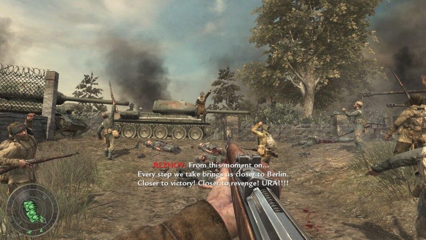 نبرد ارتش سرخ در Call of Duty World at War — Alt: بازی Call of Duty World at War جنگ جهانی دوم