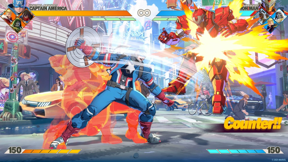 مبارزات 4v4 در Marvel Tokon Fighting Souls
